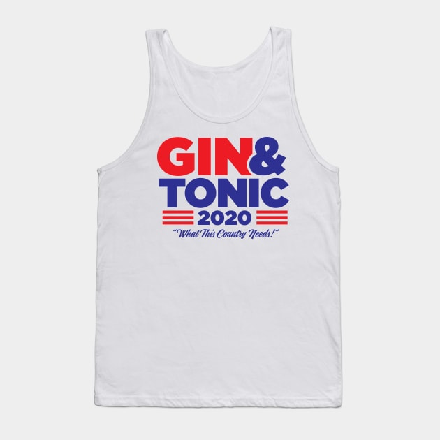 GIN & TONIC 2020 Tank Top by MindsparkCreative